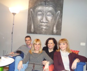 Ilaria, Andrea, Roberta e Maddalena