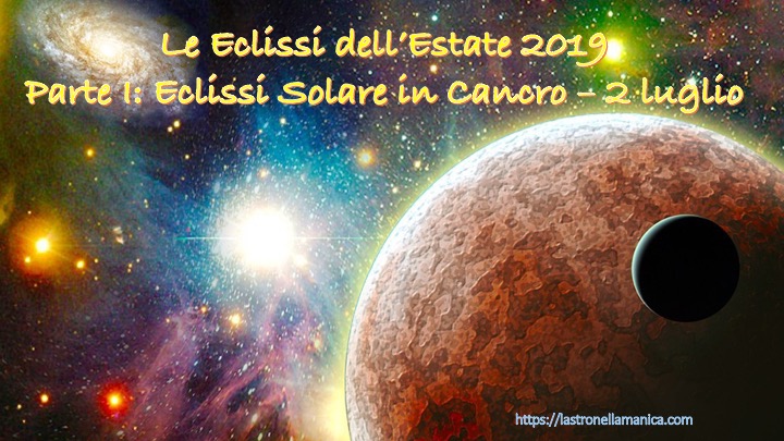 ECLISSI LUGLIO 2019